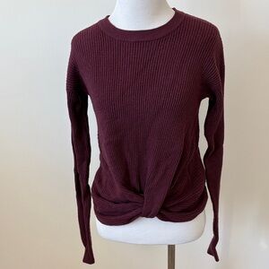 Lovestitch Burgundy Sweater